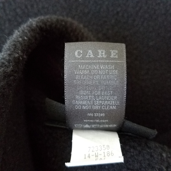REI Black Fleece Vest, Med. - Picture 4 of 6